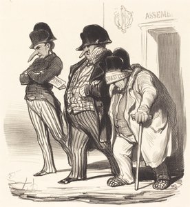 De Napoleontische Kranten die de Nationale Vergadering Verlaten...