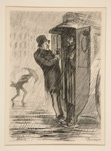 Les Omnibus - complet!!! door Honoré Daumier