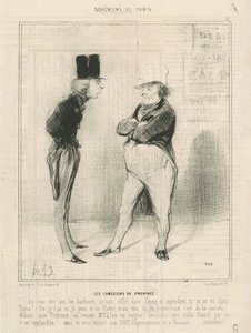 De provinciale komieken door Honoré Daumier