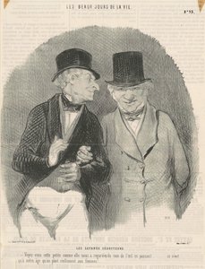 De verdomde verleiders door Honoré Daumier