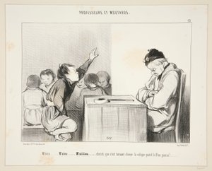 M door Honoré Daumier