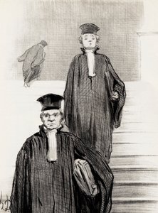 Hoofdstaircase van het Paleis van Justitie, 1848