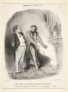 Mais monsieur le proprietaire door Honoré Daumier