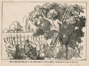 Maar we genieten van een pure gelukzaligheid door Honoré Daumier