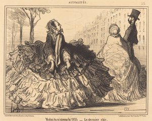 Modes van de Lente van 1855 door Honoré Daumier