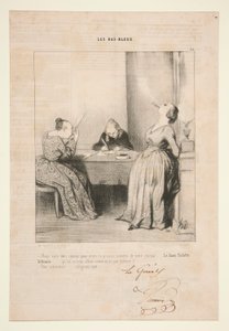 Nous Voila Donc Reunies door Honoré Daumier