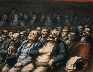 Orkeststoel door Honoré Daumier