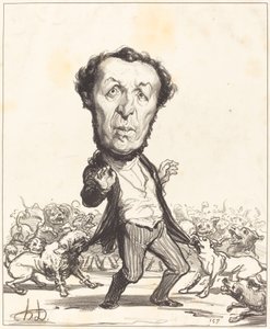 Ovide Remilly door Honoré Daumier