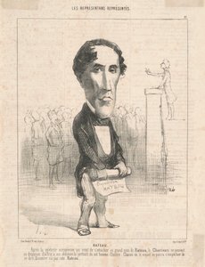 P. Lamotte Rateau door Honoré Daumier