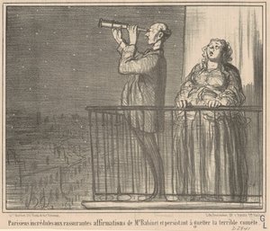 Ongelovige Parijzenaars door Honoré Daumier