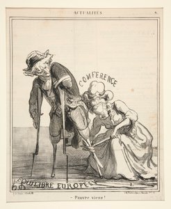 Arme oude!, uit Actualites
