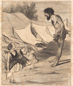 Presentatie van Odysseus aan Nausicaa