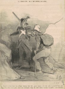 Toen je in je dorp was, zou je... door Honoré Daumier