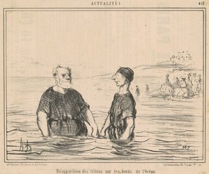 Heropkomst van de tritons ... van de oceaan