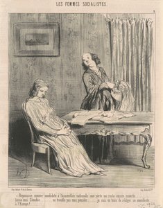 Repoussée ... een deur blijft voor mij open ... door Honoré Daumier