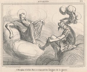 Sint Mitophan en de god Mars
