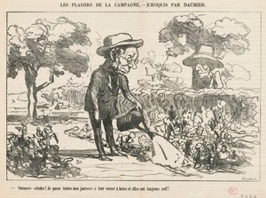 Verdoemde salades ... door Honoré Daumier