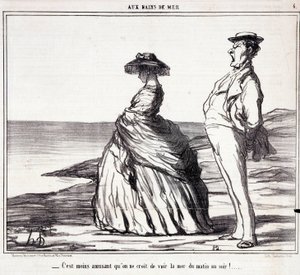 Serie Les Bains de Mer: Het is minder leuk dan je denkt om de zee van 