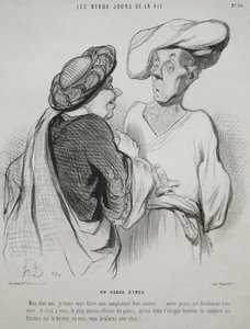 De Mooie Dagen van het Leven, plaat 30: Een Indiaanse gewoonte, 1844