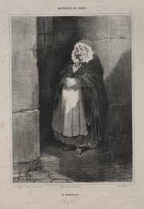 De voetganger door Honoré Daumier