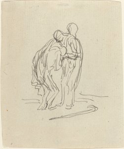 De Verloren Zoon door Honoré Daumier