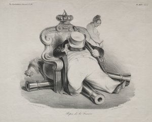 De Rust van Frankrijk door Honoré Daumier