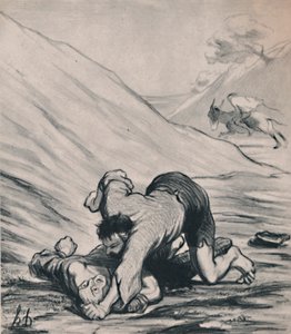De rovers en de ezel, ca. 1860s, 1946