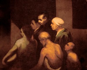 De bedelaars door Honoré Daumier