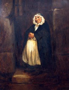 De oude portier door Honoré Daumier
