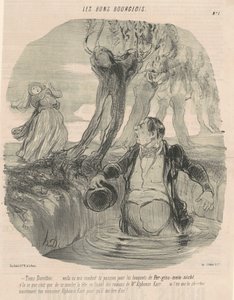 Kijk Dorothée... Dit is waar het me heeft gebracht... door Honoré Daumier