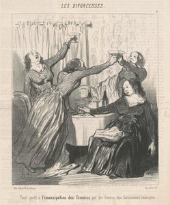 Toast op de emancipatie van vrouwen...