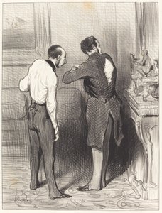 Je kleding past me, ik leen het... door Honoré Daumier