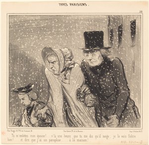 Je irriteert me, mijn vrouw!... het is al een uur...