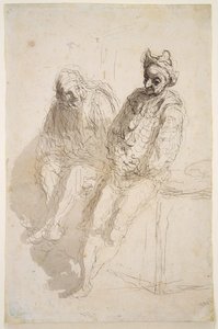 Twee saltimbanques, c.1865-73