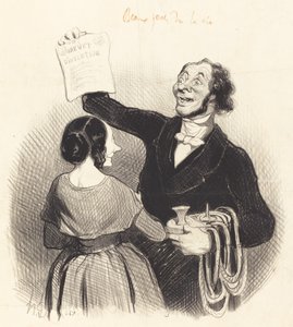 Un Grand Homme de Plus door Honoré Daumier