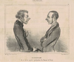 Een voorbeeld van wat men noemt...de schoonheden van Parijs door Honoré Daumier