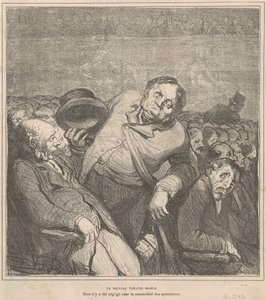 Een nieuw modeltheater door Honoré Daumier