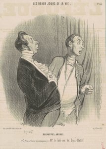 Een Nieuwe Edelman door Honoré Daumier