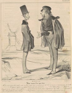 Een slapende goudmijn door Honoré Daumier