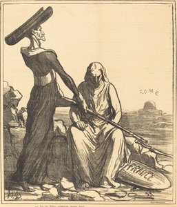 Ga voor mij afgemaakt worden door Honoré Daumier
