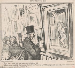 Kom dan ..., mijn vriend, ik kan niet vinden ... door Honoré Daumier