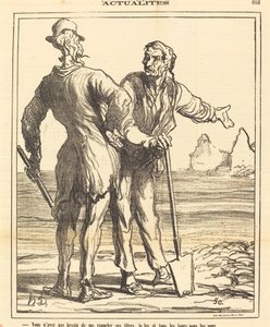 U hoeft mij zijn titels niet te herinneren door Honoré Daumier