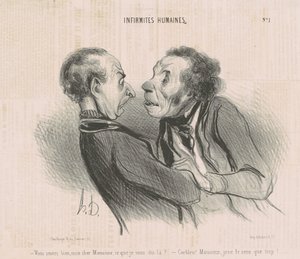 U voelt het goed, mijn beste heer... door Honoré Daumier