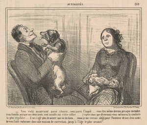 Vous voila maintenant passe citoyen door Honoré Daumier