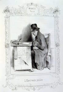 illustraties over ideeën en legendes Philipon onder de titel Les Cent en Robert Macaire door Honoré Daumier