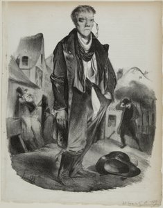 De dronkaard door Honoré Victorin Daumier