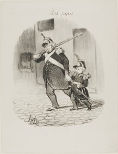 De dag van de grote parade, plaat 6 van Les Papas