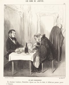 In het Café d