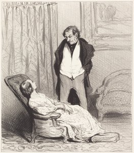 Wortel van de schatkist door Honoré Daumier