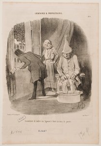 Nadeel van het te huur aanbieden van je woning in januari door Honoré Daumier